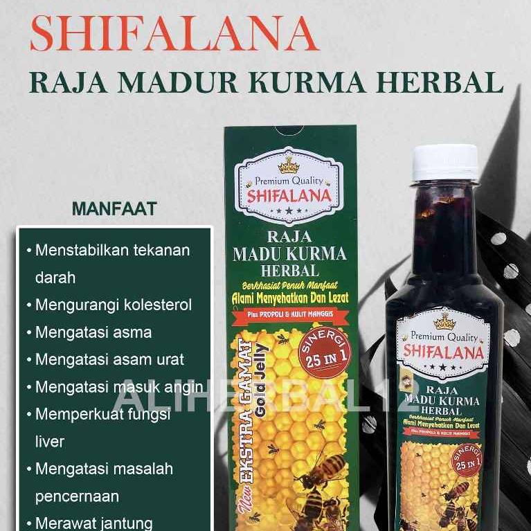 

Madu kurma shifalana 25 herbal