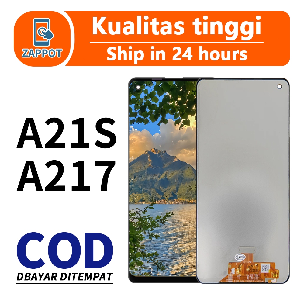 LCD FOR Samsung Galaxy A21S / A217 fullset Touchscreen layar hp