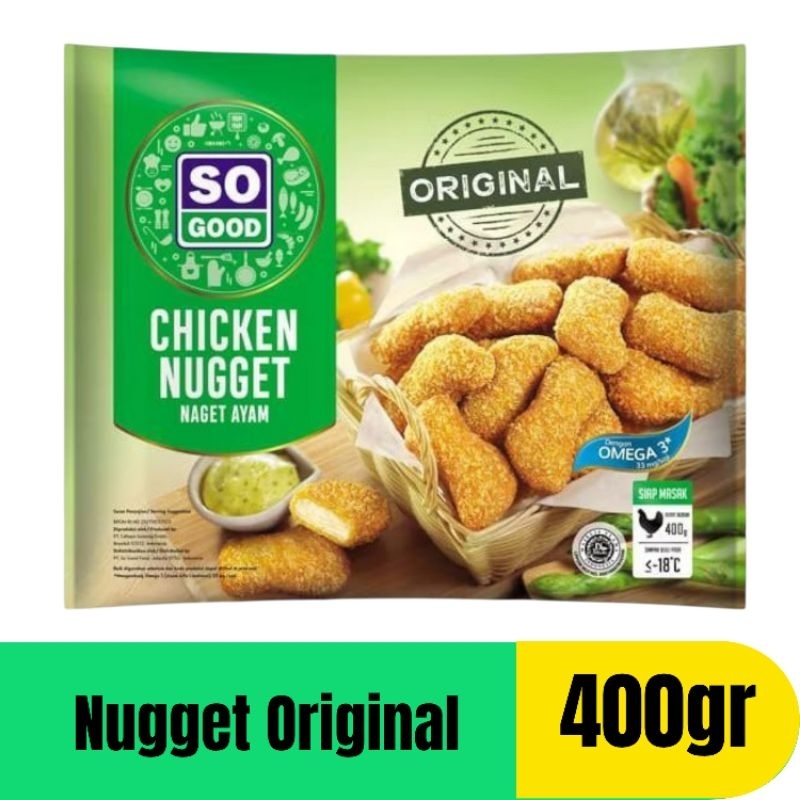 

So Good Nugget Original 400g