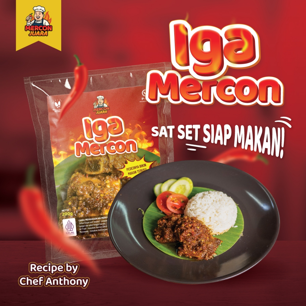 

MERCON JUARA IGA MERCON - Recipe by Chef Anthony