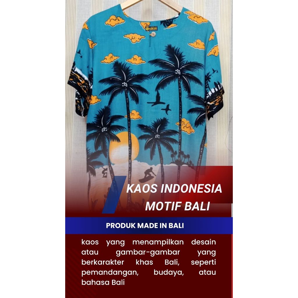 Baju Pantai Pria Wanita Dewasa Kaos Pantai