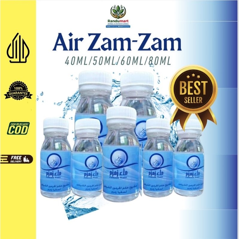 

Air Zam-Zam Asli 100% Original/Oleh-Oleh Haji dan Umroh/Murni/Murah/Kualitas premium