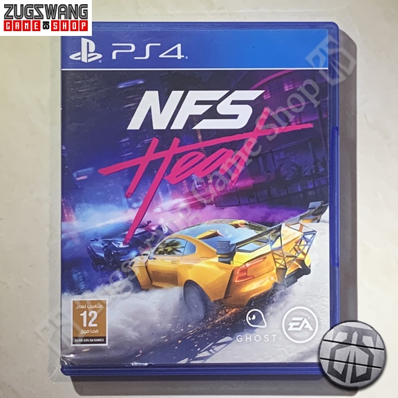 kaset game bd ps4 ps 4 playstation need for speed heat nfs bekas 2nd used preowned seken second