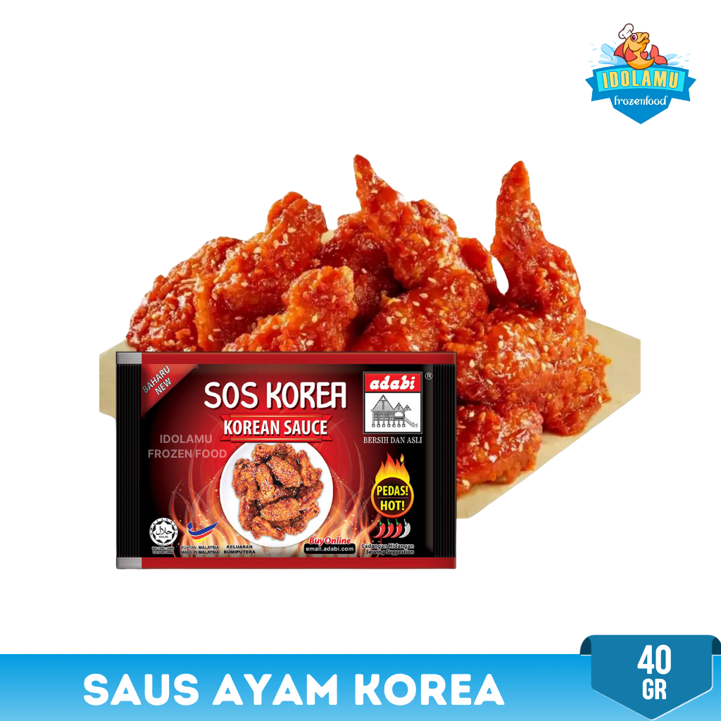 

ADABI SOS KOREA UKURAN 40 GR
