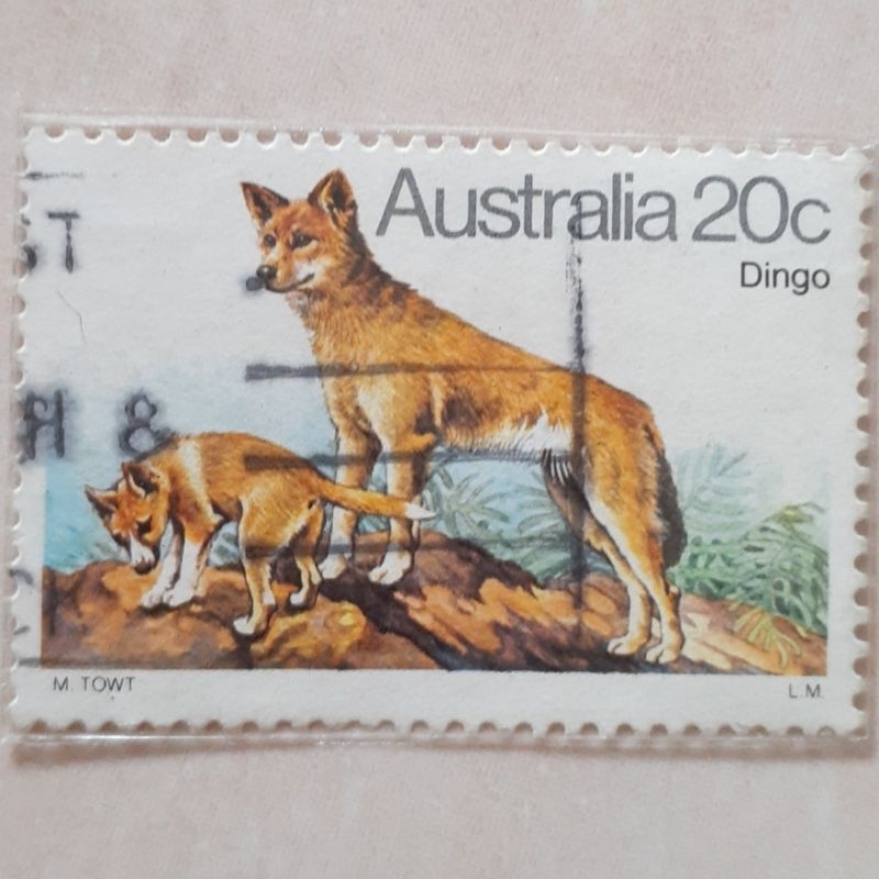 

Perangko Australia Dogs (1980) (Dingo (Canis lupus dingo)) Tahun 1980