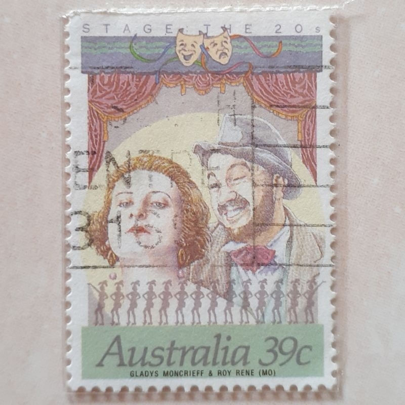

Perangko Australia Australian Stage and Screen Personalities Tahun 1989