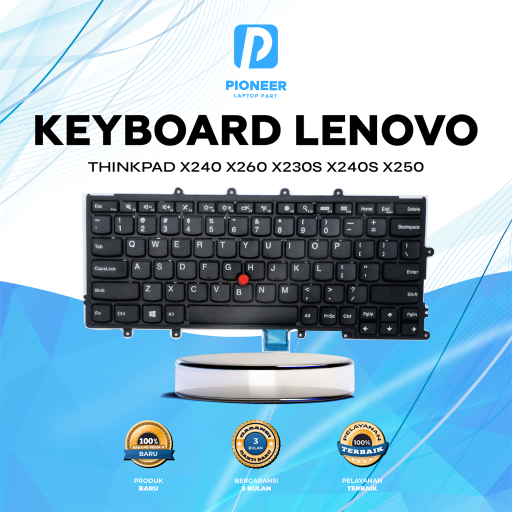 Keyboard Lenovo X240S X240 X2401 HITAM