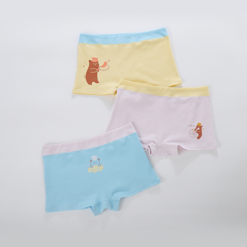 Young Curves Panty Kids Baking Bears Boxshort C24-100183