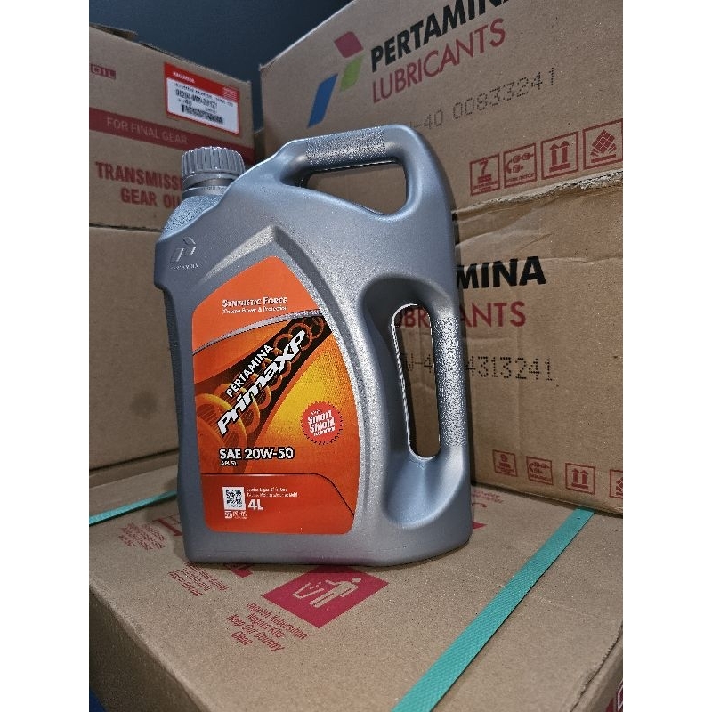 Oli Pertamina Prima XP  4 Liter SAE 20W-50/Oli Mesin Mobil Bensin