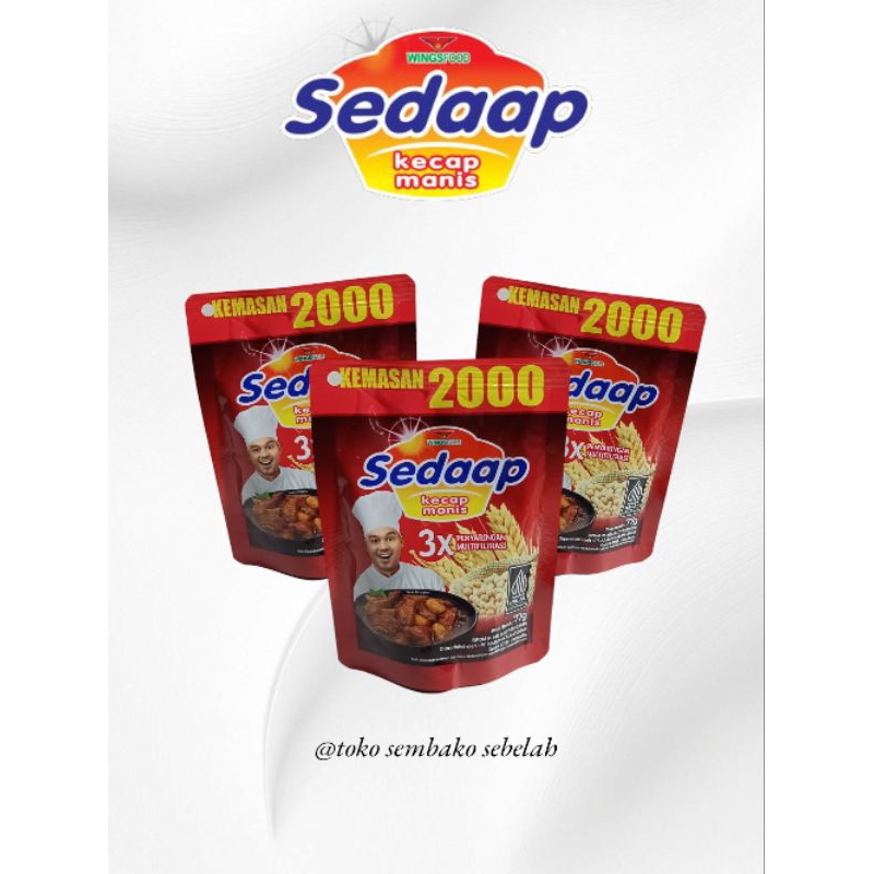 

Sedaap Kecap Manis Kemasan 77gr || Beli 5 Gratis 1