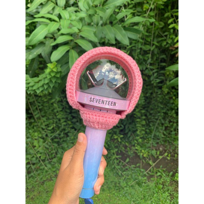 crochet cover lightstick | lightstick seventeen