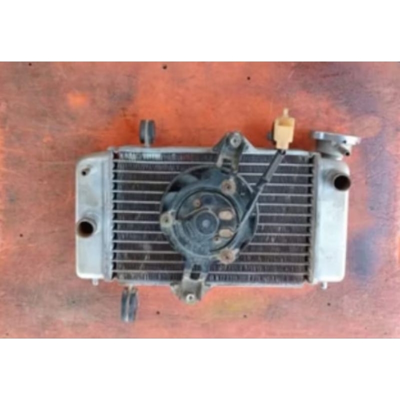 RADIATOR + KIPAS RADIATOR SATU SET SIAP PAKAI MOTOR YAMAHA VIXION OLD 3C1 PNP VIXION KS 1PA PNP VIXI