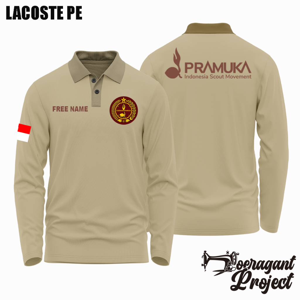 POLOSHIRT BERKERAH PRAMUKA INDONESIA - KAOS BERKERAH PRAMUKA INDONESIA
