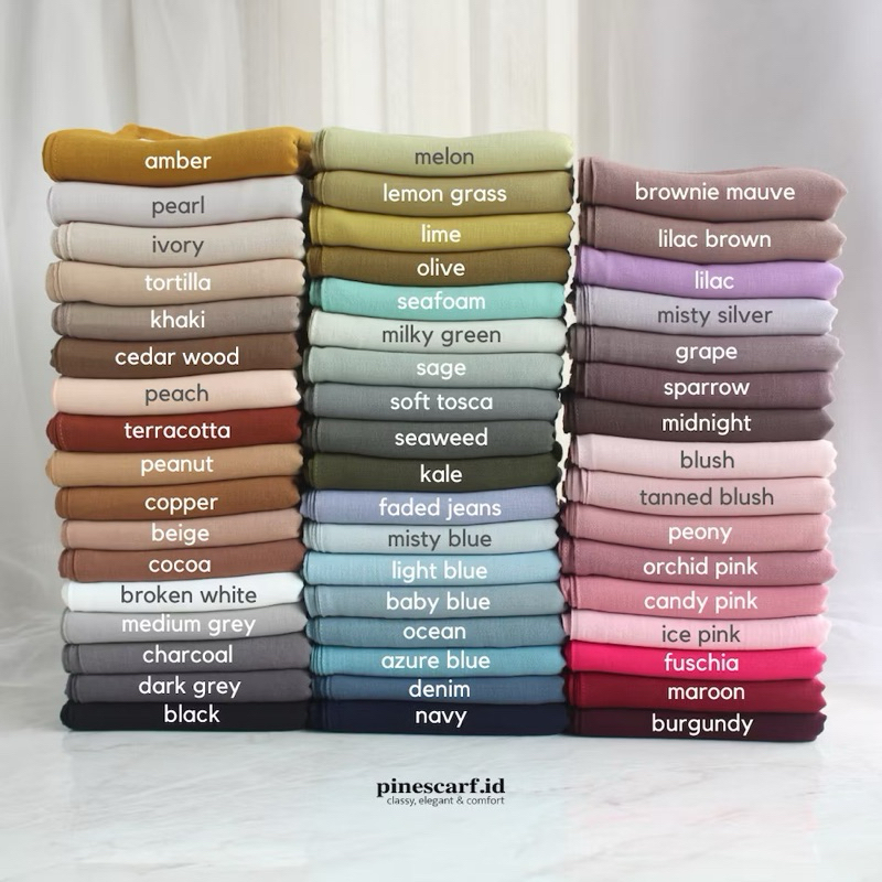 SEGI EMPAT PARIS JAPAN PREMIUM  Segi Empat Paris Japan Premium Original || Jilbab Segi Empat Paris P