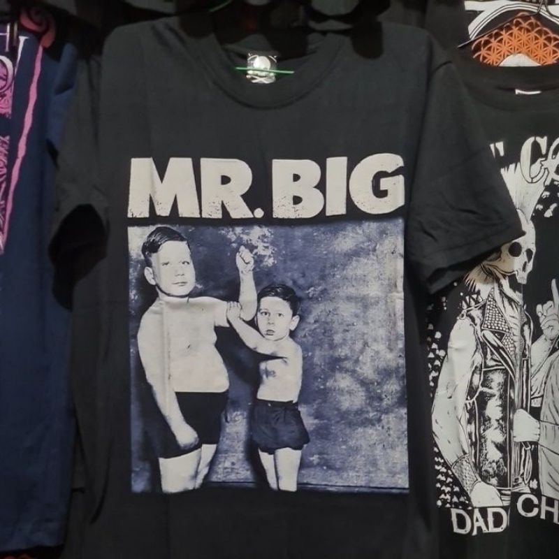 TSHIRT ROCK BAND MR BIG BIG BIGGER