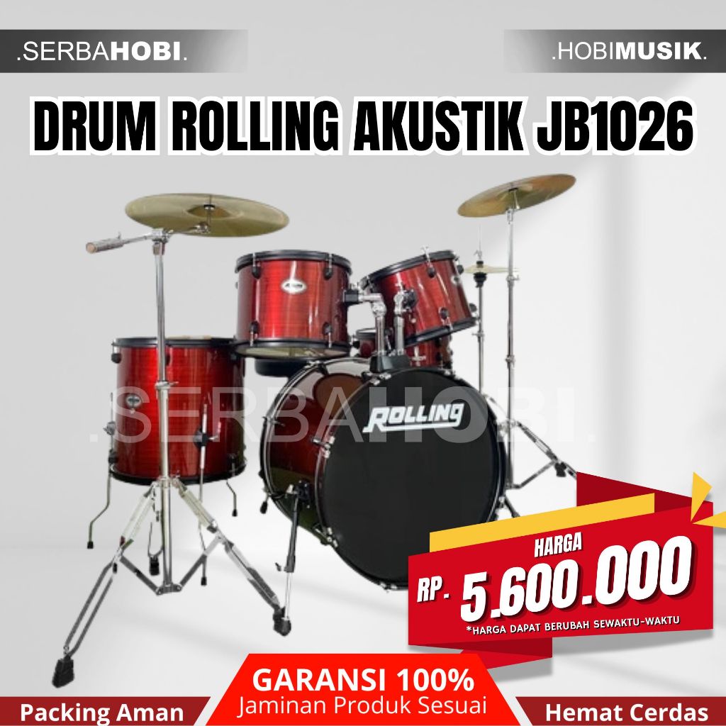 DRUM SET ROLLING JB1026 / DRUM ROLLING / JB1026