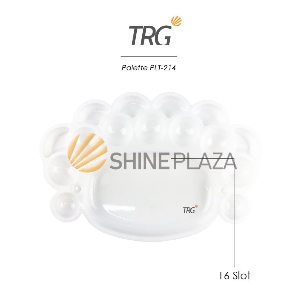 

TRG Palet Tempat Alas Lukis Cat Air Akrilik Poster PLT-214 - Watercolor Acrylic Paint Palette TRG