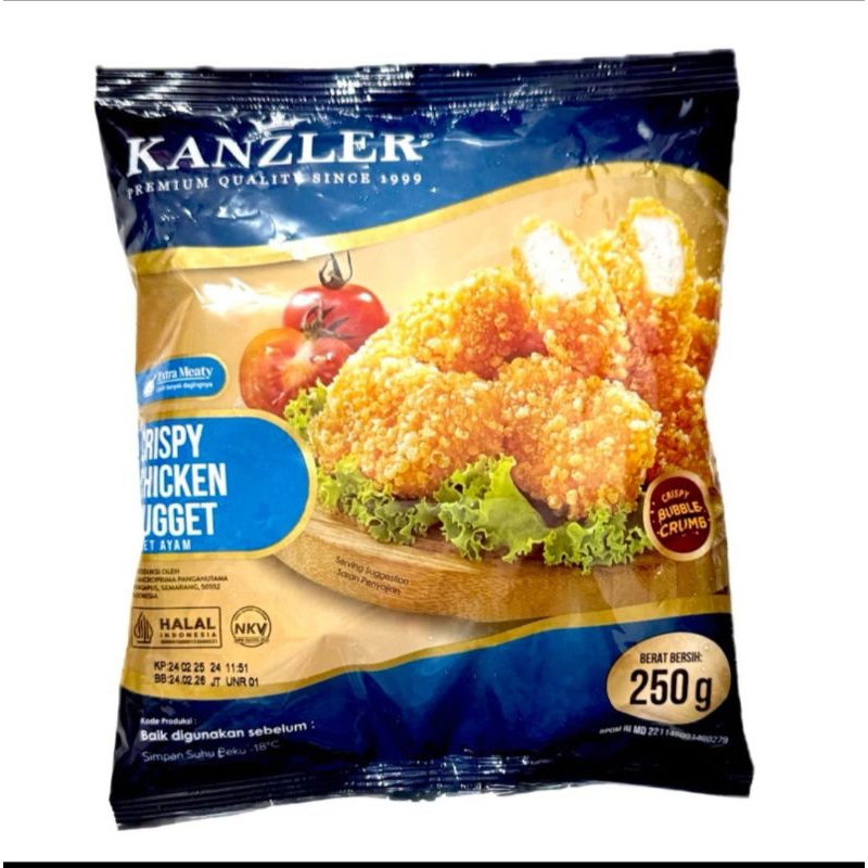 

Kanzler Crispy Chicken Nugget 250g