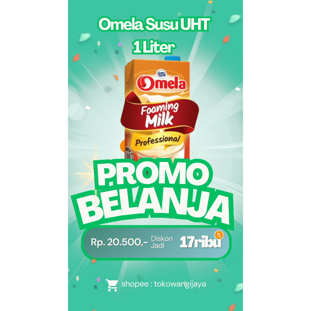 

UHT ULTRA MILK / OMELA UHT FULL CREAM 1000 ML