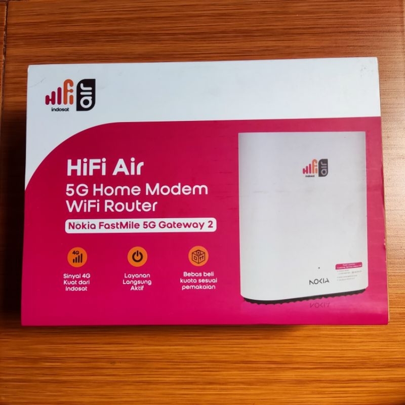 Hifi Air 5G Home Modem WiFi Router - Nokia Fastmile 5G Gateway 2