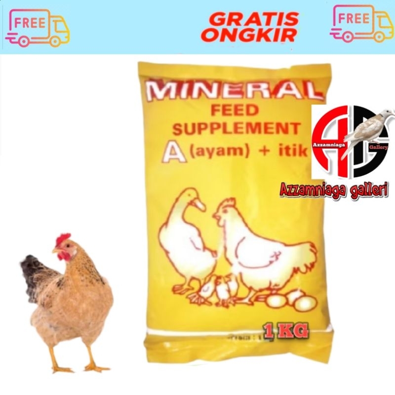 MINERAL FEED SUPLEMEN MEDION MINERAL AYAM 1 KG