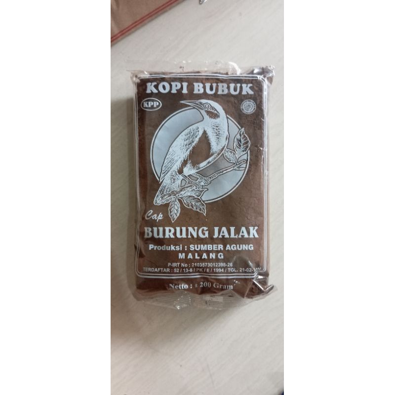 

KOPI JALAK 200g ( paket 2 bungkus )