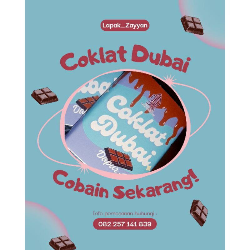 

Coklat ala Dubai versi Ekonomis Dapur Alfazza