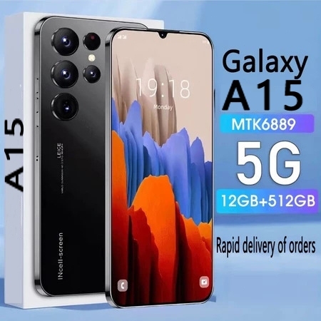 【Bisa COD】HP Baru Sansumg Galaxy A15 7.5 inci RAM16GB ROM 128GB 256GB 512GB 6800mAh Handphone murah 