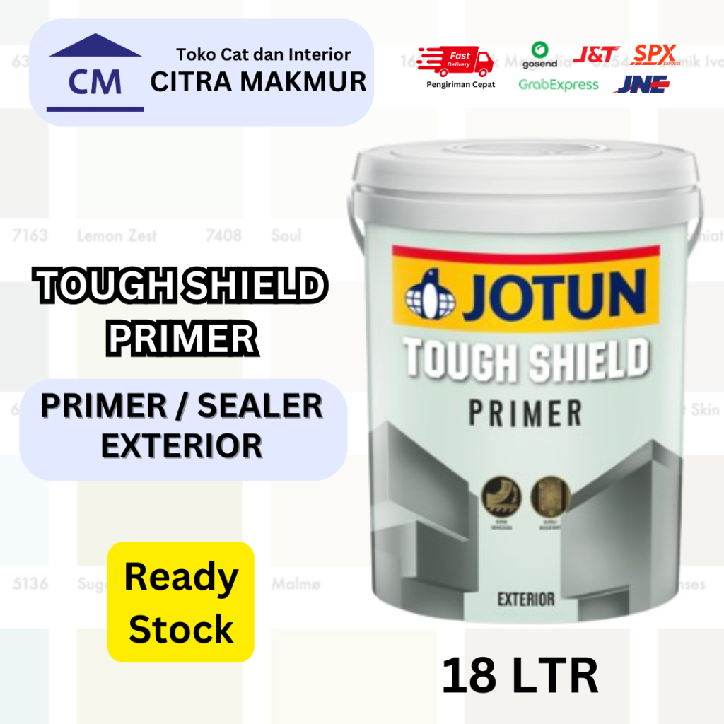 Jotun Tough Shield / Toughshield Primer - 18 Ltr ( Cat Dasar / Sealer / Siler / Primer Exterior Jotu