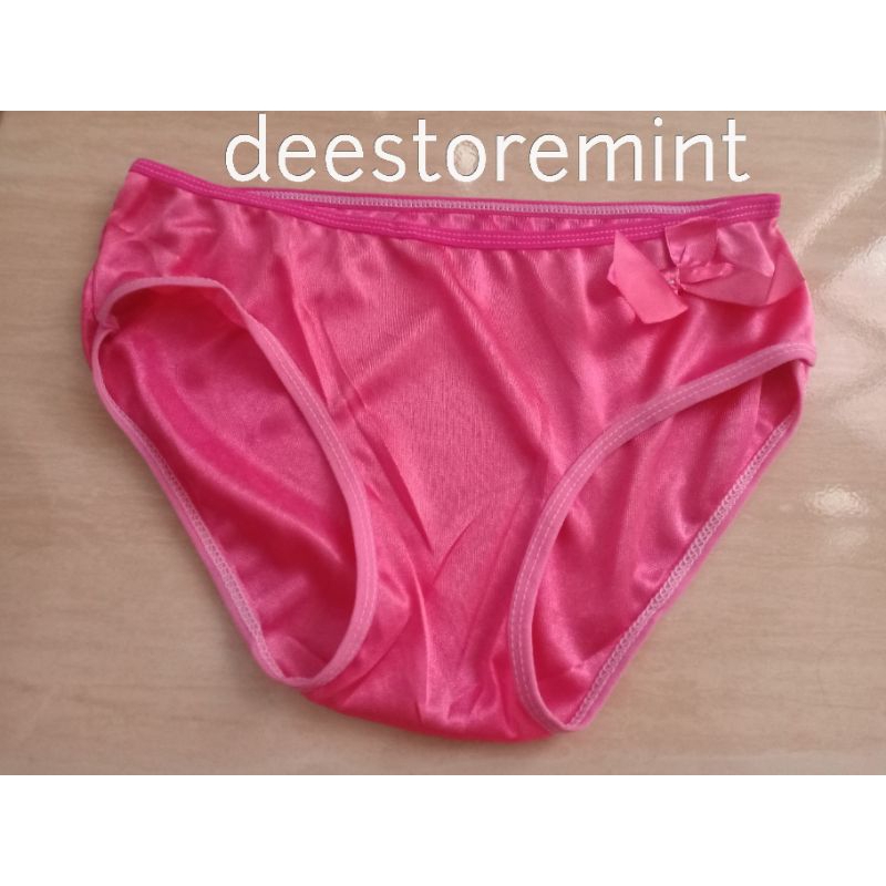 celana pink cd satin polos cerah koleksiku