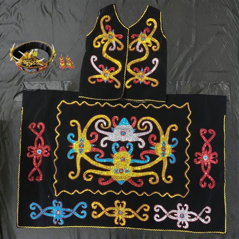 BAJU ADAT DAYAK DEWASA CEWE | BAJU ADAT DAYAK EKONOMIS | BAJU ADAT DAYAK DEWASA // PAKAIAN TRADISION