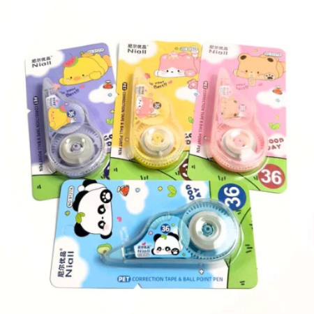 

Correction Tape / Tip Ex Niall Karakter 36 tipe 9127A