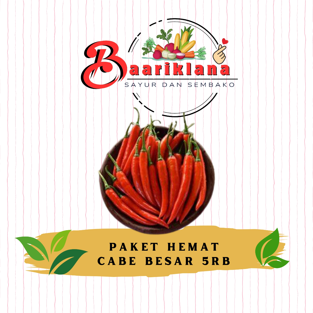 

CABE MERAH BESAR PAKET HEMAT - TOKO BAARIKLANA