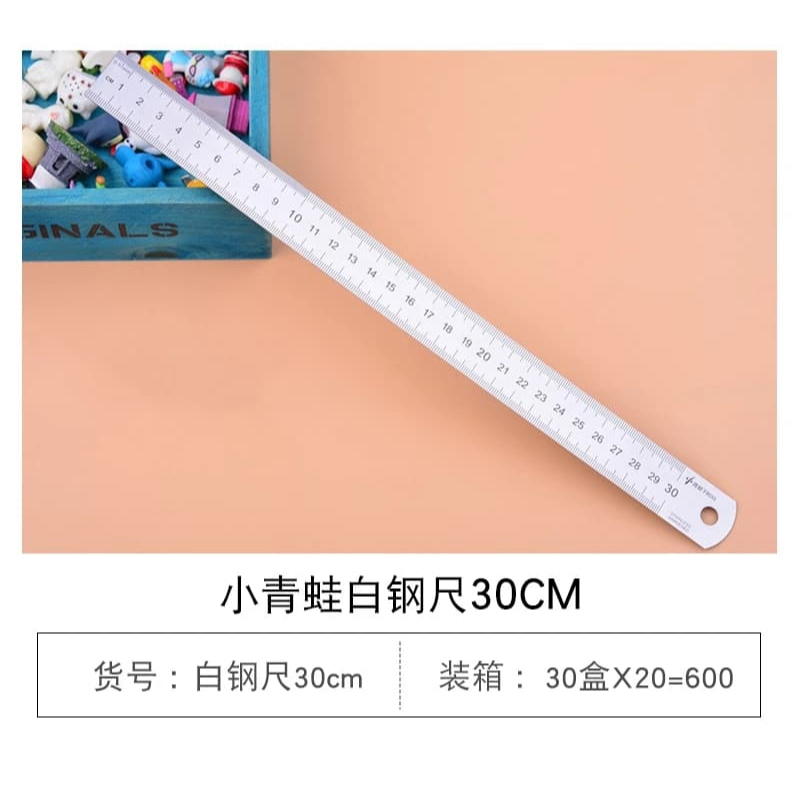 

BACK TO SCHOOL - PENGGARIS BESI / STAINLESS STEEL RULER LITTLE GREEN FROG/SUN SHINE 30CM/40CM/50CM