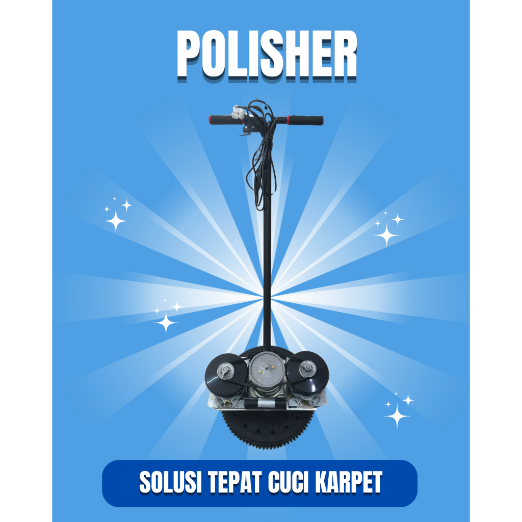 Mesin Sikat Polisher Karpet | Mesin Sikat Karpet Rakitan | Mesin Cuci Karpet