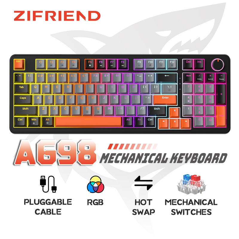 ZIFRIEND AG98 Mechanical Keyboard