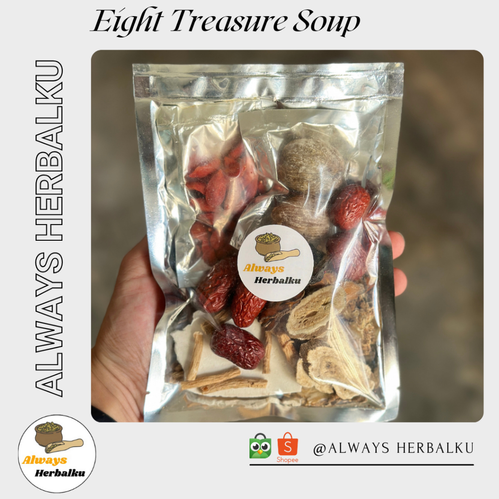 

Paket Herbal Ba Zhen Tang / Eight Treasure Soup | Sup Rebusan Sehat Tradisional Tiongkok