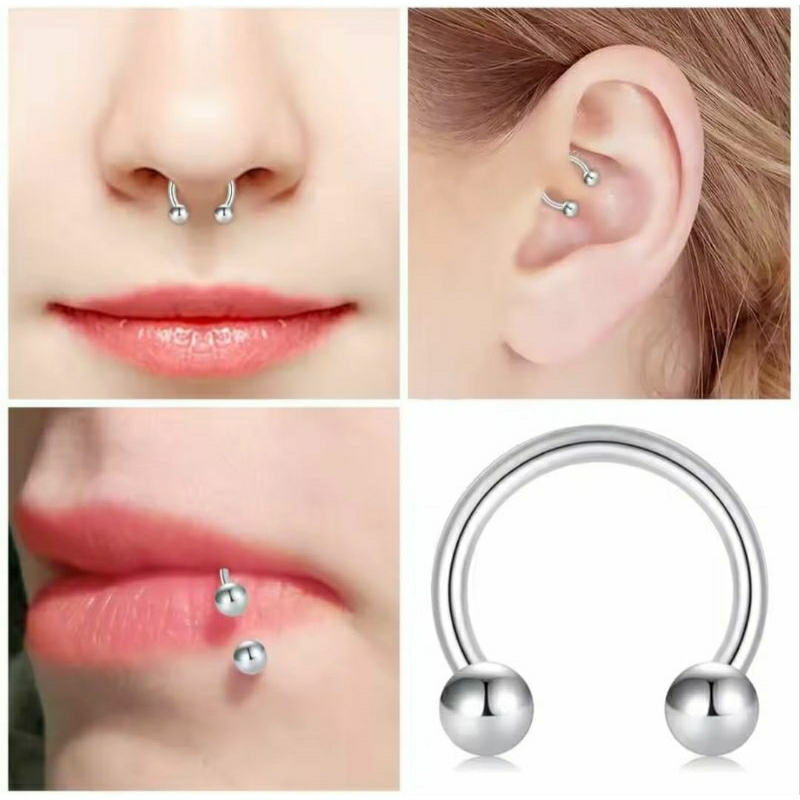 Ecer( 1 Pcs )_Anting Piercing/Anting Tindik