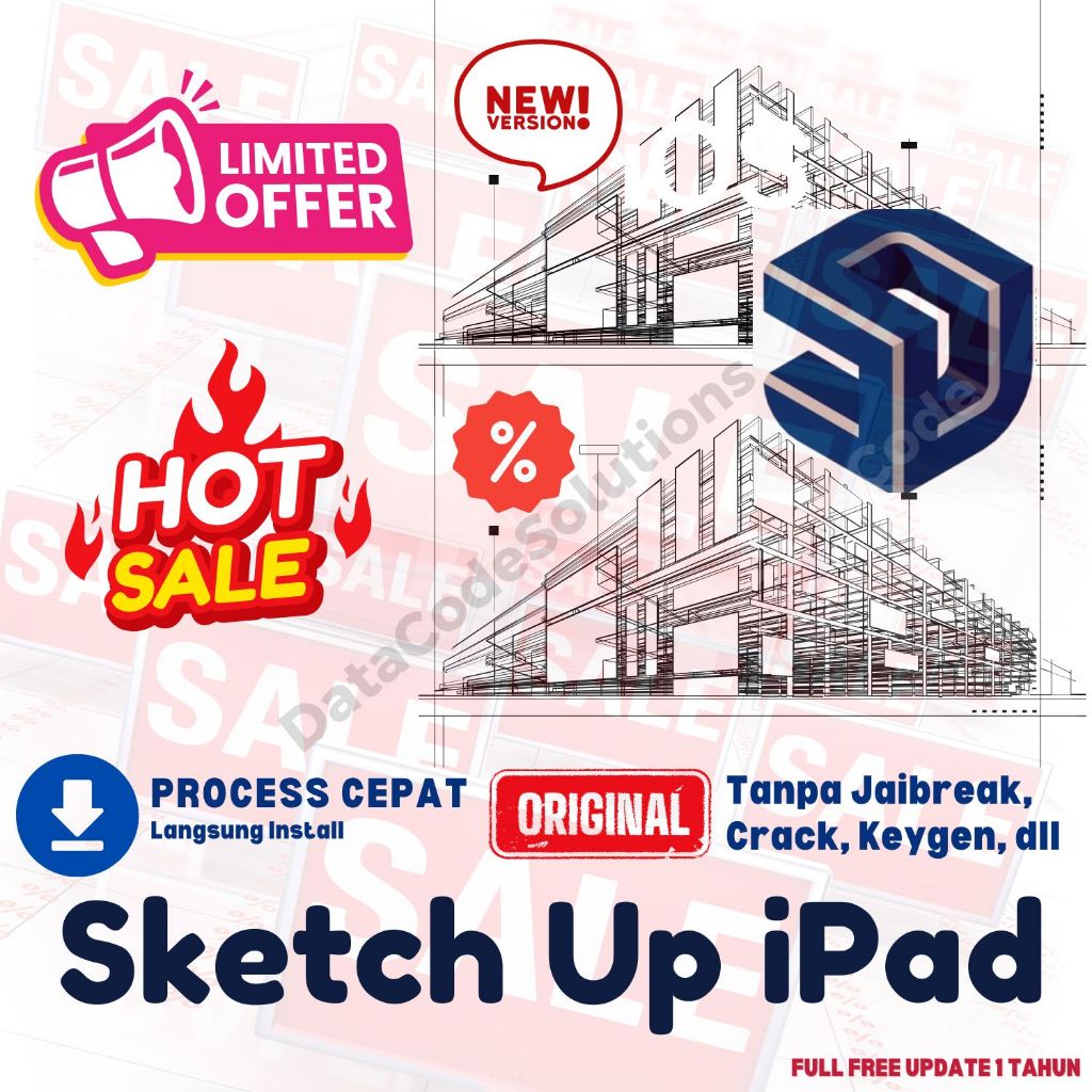 SketchUp Pro iPad Edition – Desain Arsitek Profesional di iPad Anda