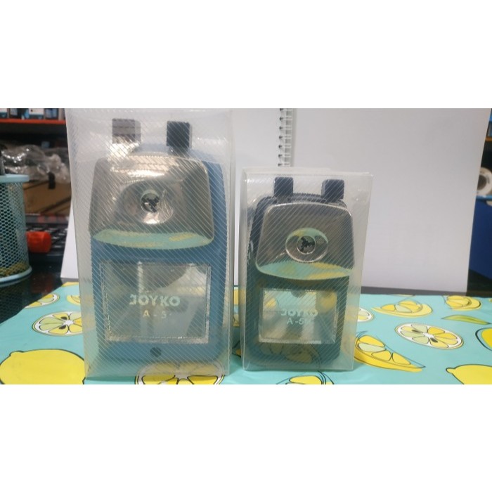 

Serutan Pensil Joyko A-5 Ukuran Besar dan Kecil