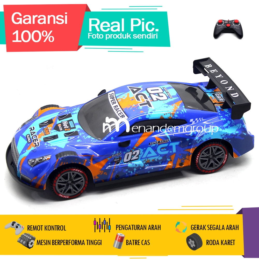 Mainan Mobil Remot Kontrol RC Sedan Balap Drift Superior Performance Ukuran Besar Skala 1/12