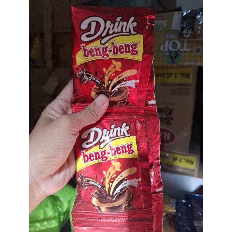 

Drink beng- beng coklat 1renceng isi 10pcs
