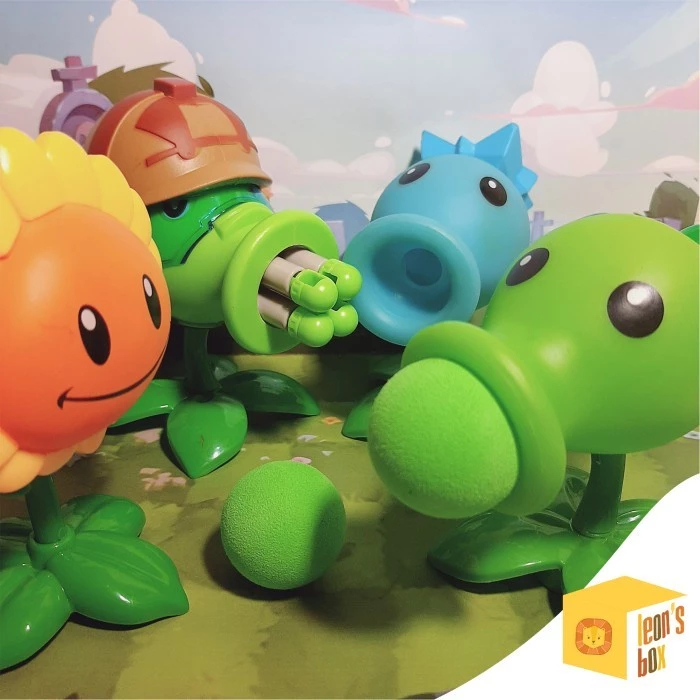 READY-Mainan Anak Plant vs Zombie Action Figure Tembak Plants Zombies Mainan Anak toys