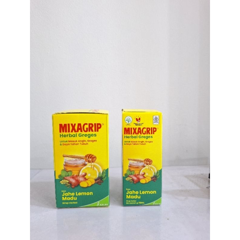 

Mixagrip Herbal Greges 6 Sachet @15ml
