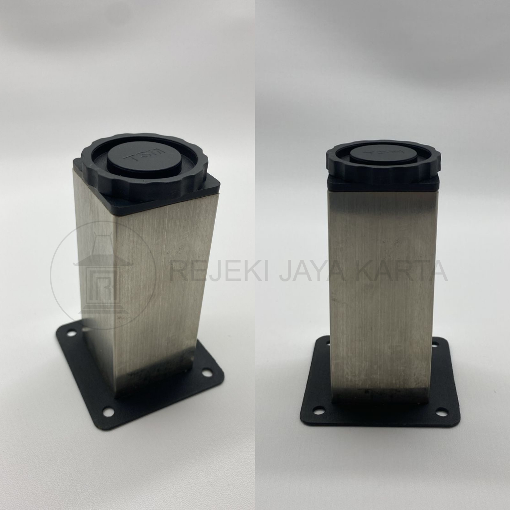 Kaki Sofa Meja Kotak Stainless