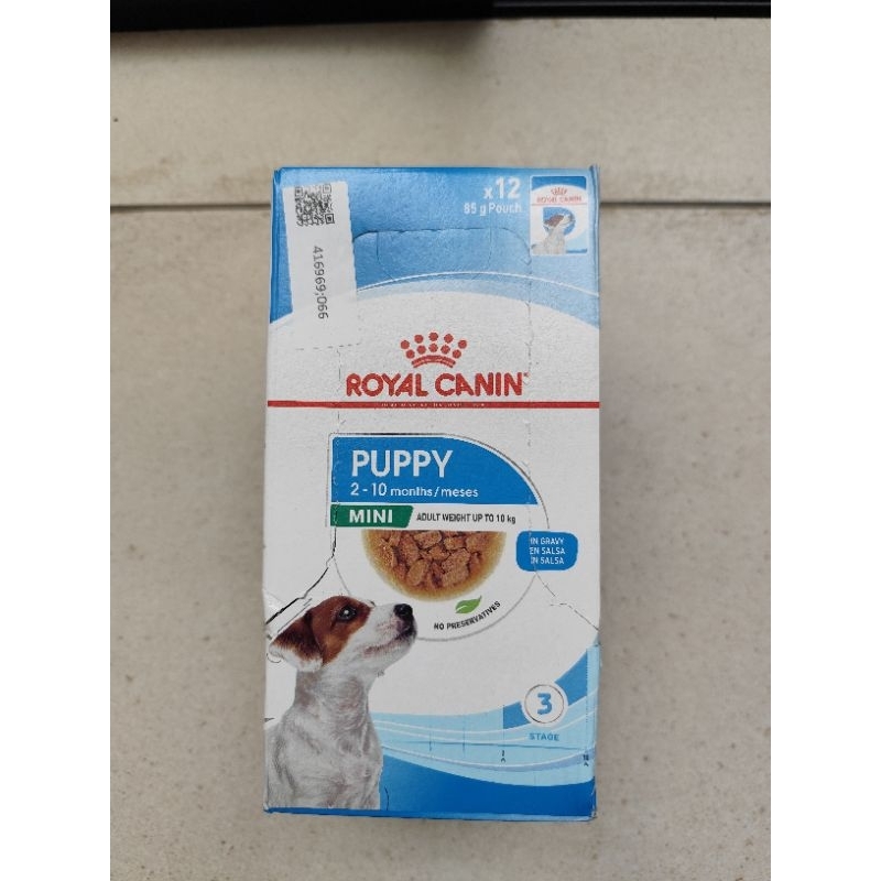 Royal Canin Mini Puppy Dog Wet Food Makanan Basah Anjing