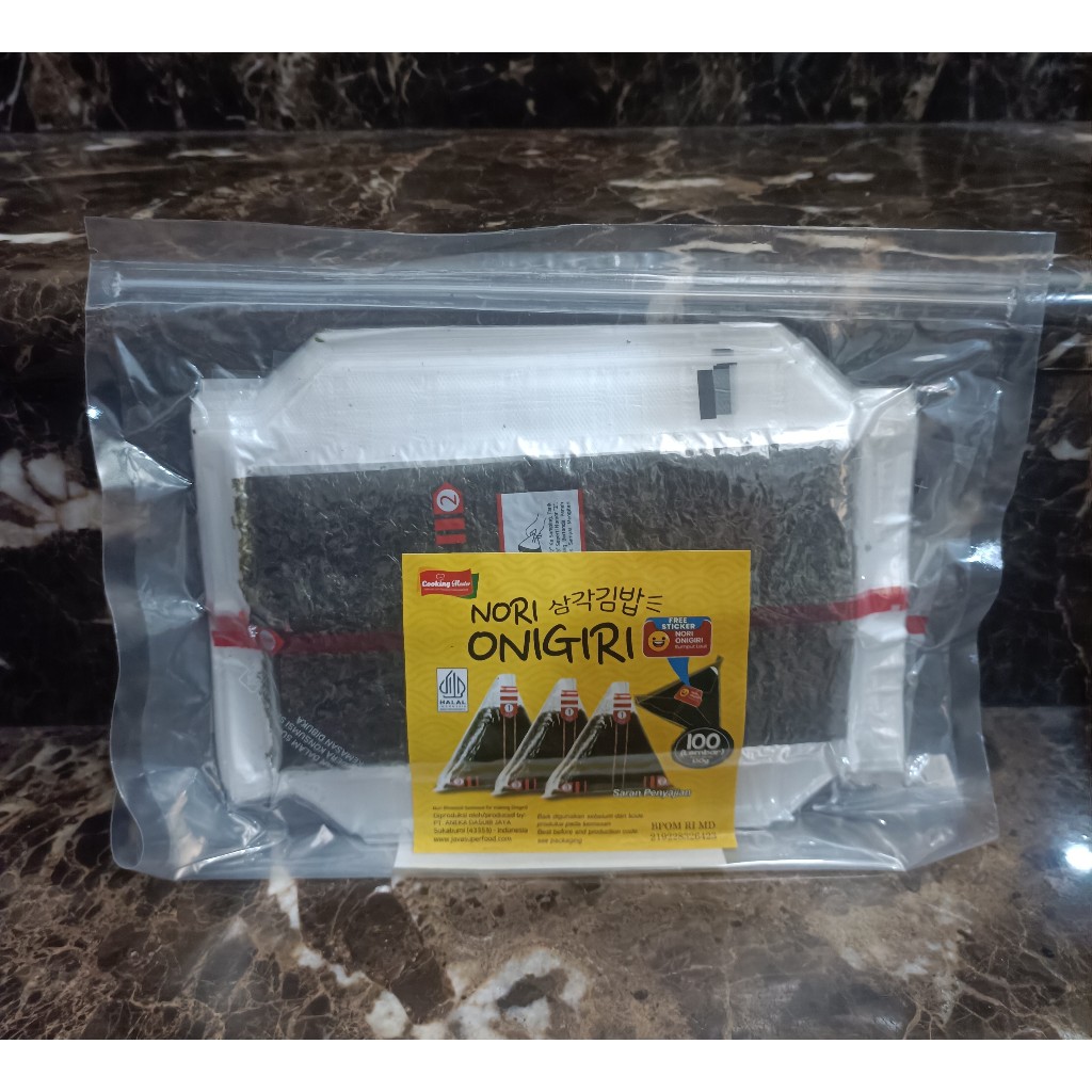 

JAVA Nori Onigiri Wrapper 100 Lembar