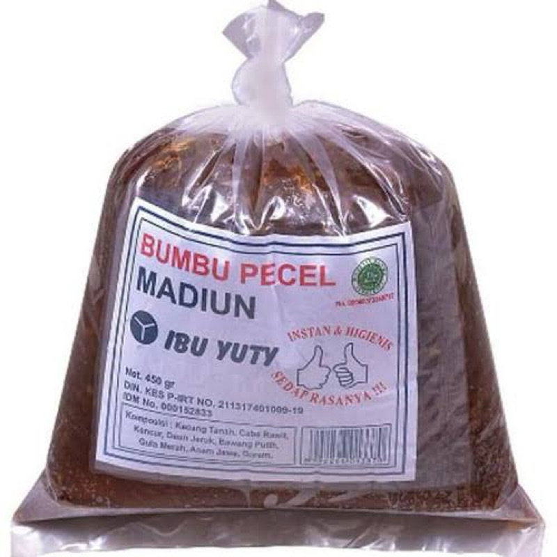 

Sambel Pecel Asli Madiun Ibu Yuti 450 Gram