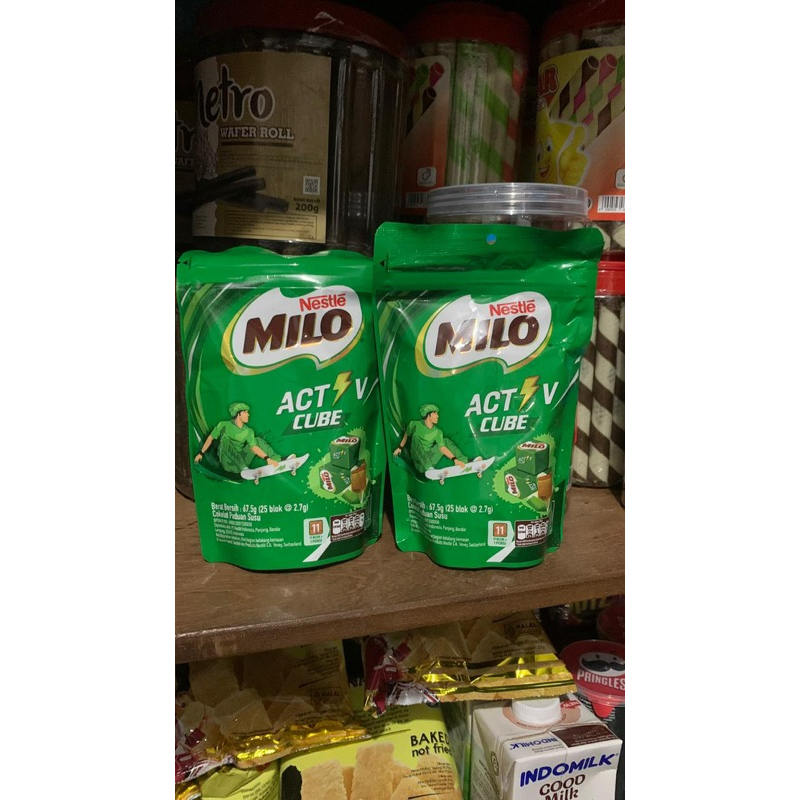 

nestle milo cube per pouch isi 25pcs