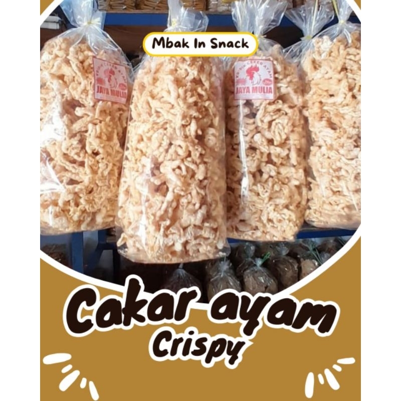 

Kripik Cakar Ayam Kemasan 1kg/Kripik Cakar Khas Klaten
